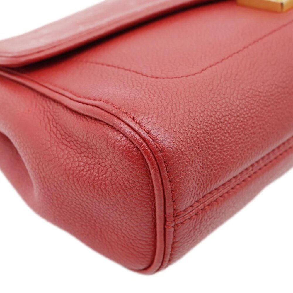 Louis Vuitton Saint Germain PM Monogram Empreinte Leather Shoulder Bag Red - Picture 8 of 16